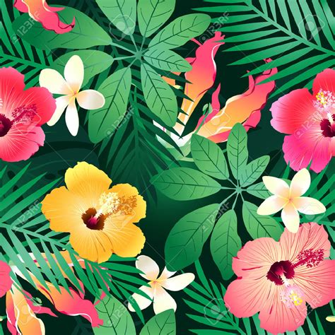 68 Hawaiian Flower Backgrounds On Wallpapersafari