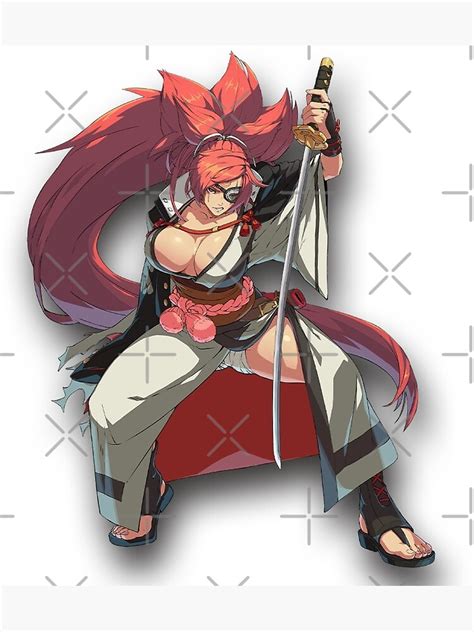 Guilty Gear Strive Baiken Artwork Photographic Print For Sale By M106 Redbubble