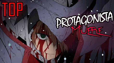 Top 5 Animes Donde El Protagonista Principal Muere 😪😢 Youtube