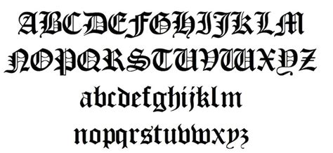 Personalised Old English Font Name Necklace Gothic Name 925 Etsy