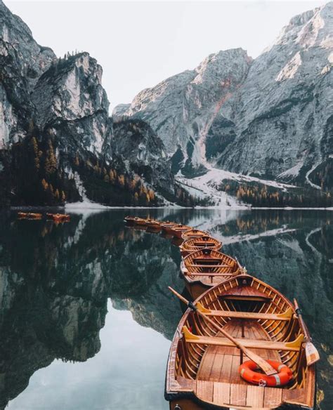 Solve Lago Di Braies Dolomites Jigsaw Puzzle Online With 80 Pieces