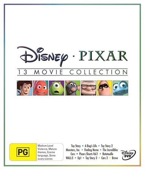 Pixar Collection Limited Edition Boxset Disney Dvd Sanity