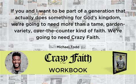 Crazy Faith Workbook Its Only Crazy Until It Happens Kindle Edition