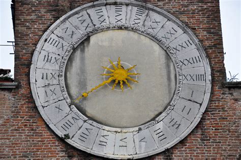 The 24 Hour One Hand Clock Of The Church Of San Giacomo Di Rialto