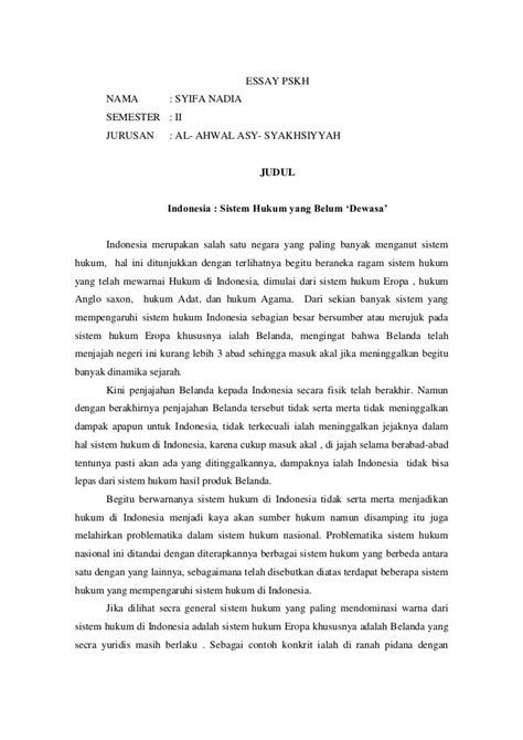 Contoh Essay Argumentatif – Lukisan