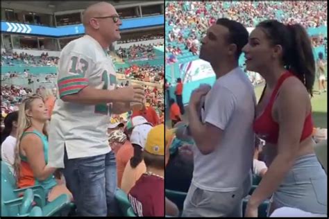 Video Dolphins Fan Curses Out Bangbros Actress Valentina Jewels During