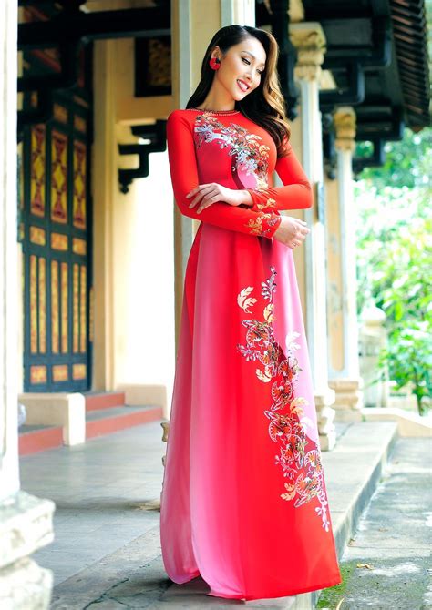 Pin On Áo Dài Vietnamese Traditional Dresses