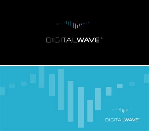 Digitalwave Logo Branding Identity Waves Logo Digital Wave
