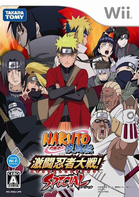 Naruto Shippuden Gekitou Ninja Taisen Special Videojuego Wii Vandal