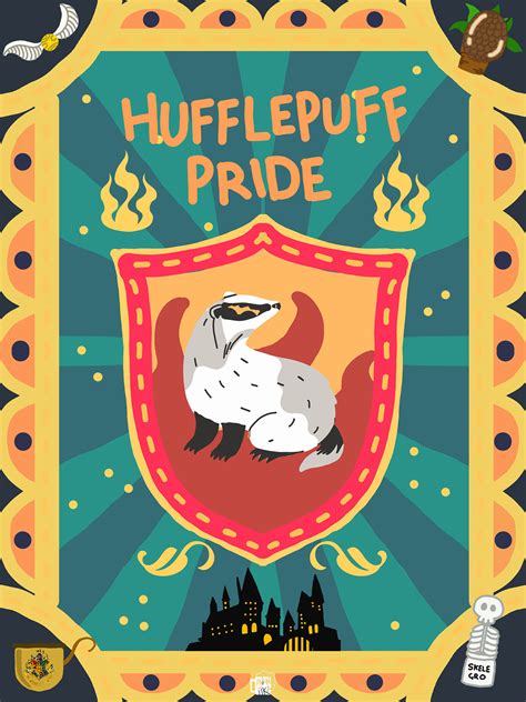 Hogwarts House Posters Behance