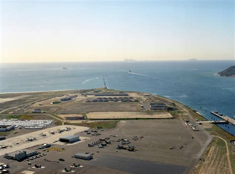 Aerial View Of The Naval Air Station Nas North Island California