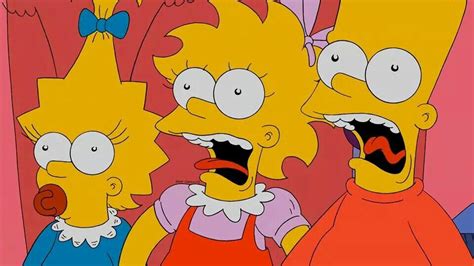 Maggie Lisa And Bart Simpsons Treehouse Of Horror Lisa Simpson