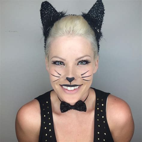 How To Do A Kitty Face For Halloween Rafs Blog