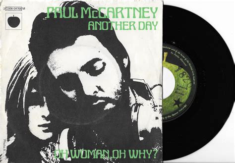 Disque Vinyle 45 Tours Occasion Paul Mccartney Another Day Oh Woman Oh Why Diggovinyl
