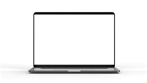laptop  blank screen isolated stock footage video  royalty   shutterstock