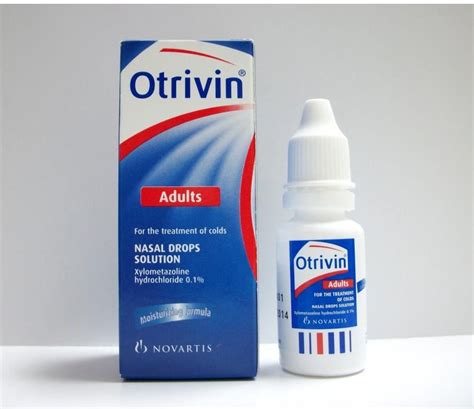Are sterile physiological solution without preservatives in the format of disposable dropper vials for cleansing and moisturizing the mucous nose, used in combination with. OTRIVIN 0.1% ADULT NASAL DROPS 15 ML price from seif in ...