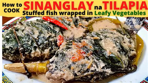 How To Cook Sinanglay Na Tilapia Bicols Original Recipe Our Twist