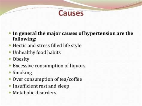 Causes Of Young Hypertension Hypertension Nasm Check Spelling Or
