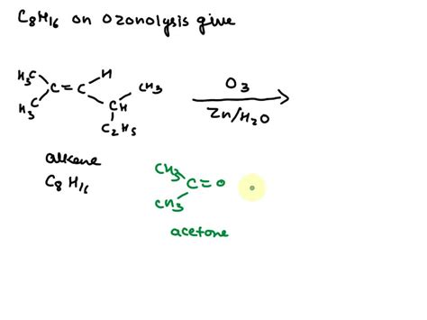 Solved An Alkene With Molecular Formula C8h16 Was Obtained From