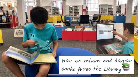 How We Return And Borrow Books From The Library Youtube