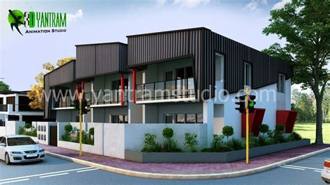 Yantram Architectural Design Studio Modern 3d House Exterior Design Uae