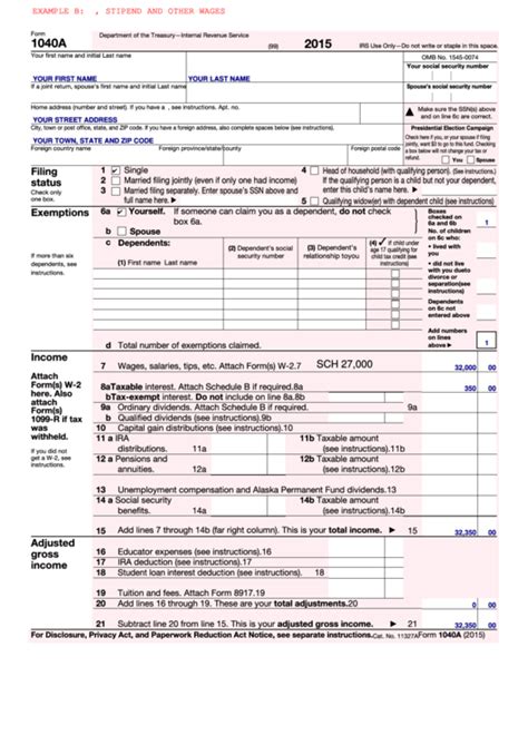 Å 15 Sannheter Du Ikke Visste Om Income Tax Forms 2015 Printable