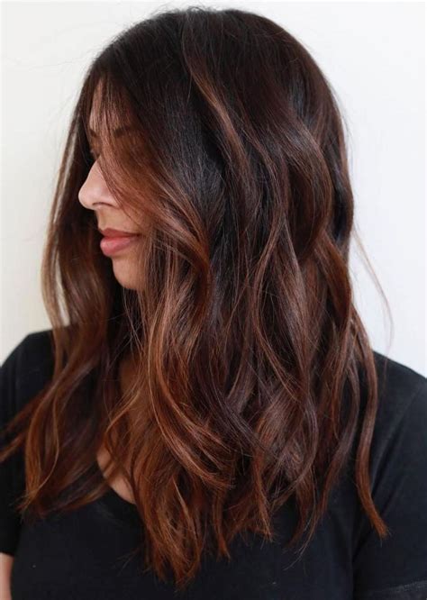 60 Chocolate Brown Hair Color Ideas For Brunettes Tonos De Cabello Coloración De Cabello