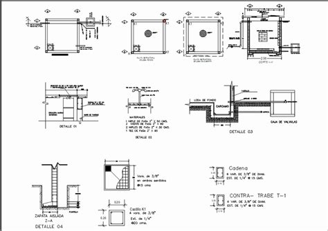 Canal De Agua Pluvial En Autocad Descargar Cad Gratis Mb