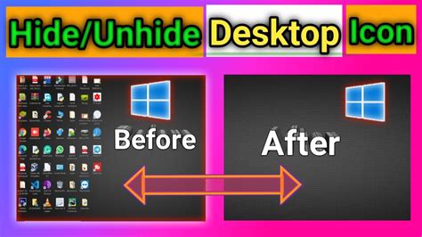 How To Show Desktop Icons Hide Desktop Icons Restore