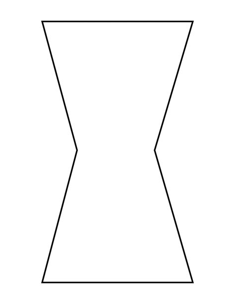 Irregular Concave Hexagon ClipArt ETC