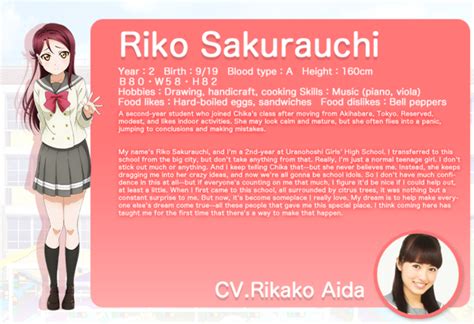 Crunchyroll English Love Live Sunshine Character Profiles