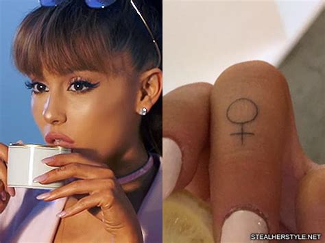Ariana Grande S 17 Tattoos And Meanings Steal Her Style