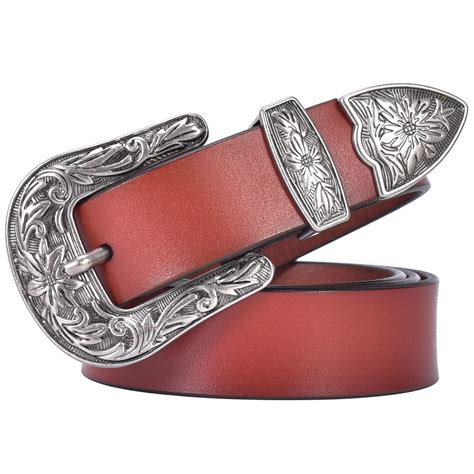 Real Leather Womens Belts
