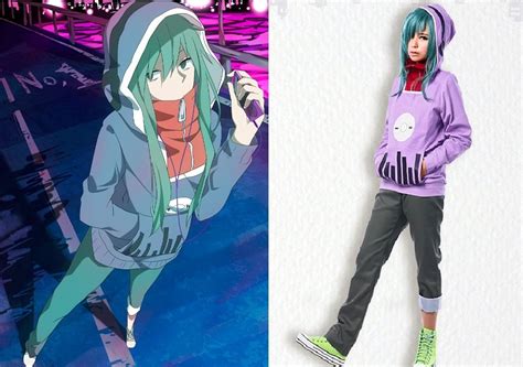 Kagerou Project Mekakucity Actors Tsubomi Kido Cosplay Costume Hoodie