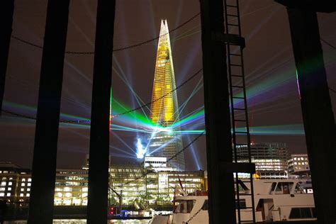 The Shard Laser Light Show Opens Europes Tallest Building ~ Kuriositas
