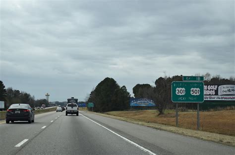 Interstate 95 South Robeson County Aaroads North Carolina