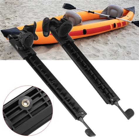 New Kayak Canoe Foot Brace Pegs Set Kit System Adjustable Pedals Nylon