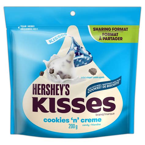 Hershey Kisses Cookies Creme G
