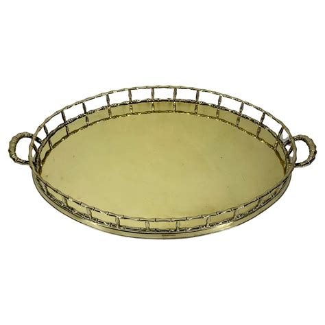 Moroccan Oval Brass Tray Coffee Table At 1stdibs