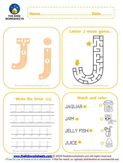 Letter J Jolly Phonics Song Kids Fun Activity Jolly Phonics J