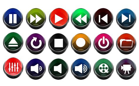 Buttons App Application Collection Free Image Download