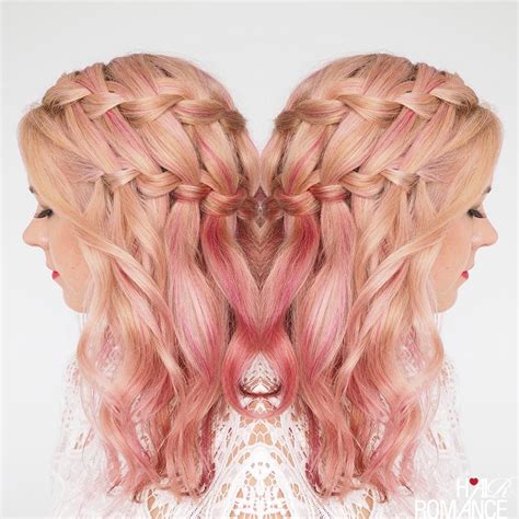 pretty hairstyles the double waterfall braid tutorial hair romance waterfall braid