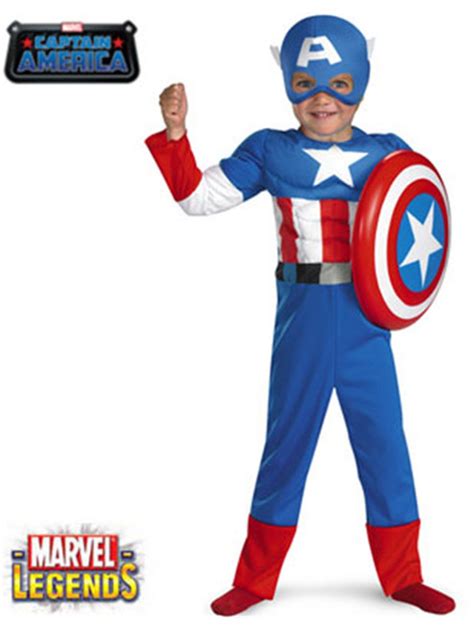 Captain America Muscle Chest Costume