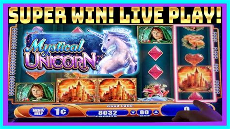 Super Big Win Live Play Bonuses Mystical Unicorn Wms Slot Machine🦄 Youtube