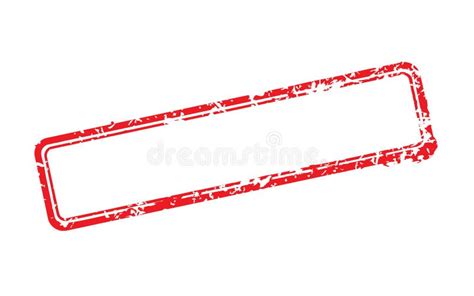 Frame Of Rubber Stamps Stock Vector Illustration Of Post 126355120