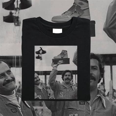 Pablo Escobar Nike Jordan T Shirt Etsy