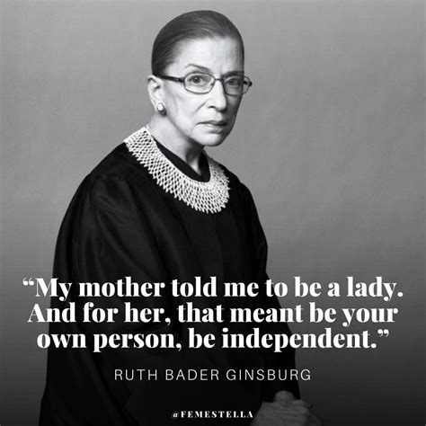 What We Owe Ruth Bader Ginsburg Femestella Feminist Quotes