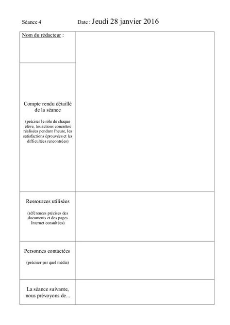 Carnet de bord AP projet seconde 201516