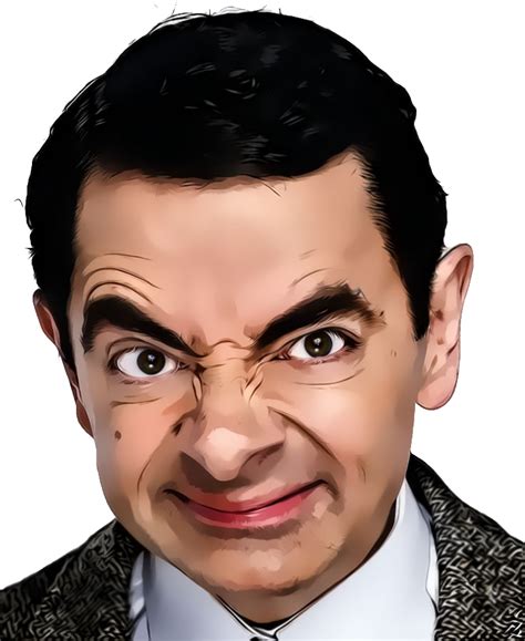 Rowan atkinson's physical comedy brilliantly reflects a bizarre individual watching people react or learn from a situation while he would then mimic it. Mr. Bean PNG