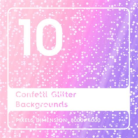 10 Confetti Glitter Backgrounds Texturesworld